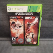 2K Sports Combo Pack: Major League Baseball 2K12/NBA 2K12 (Microsoft Xbox 360) - £7.93 GBP