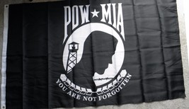 Pow Mia Prisoner Of War Missing In Action Polyester Flag 3 X 5 Feet - £14.01 GBP