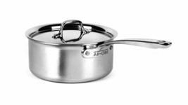 All-Clad Master Chef Bonded 3-qt Sauce Pan with Lid - £73.51 GBP