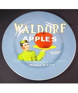 Sakura for Oneida Vintage Labels Salad plate Waldorf Brand Apples 8.25&quot; - $17.50