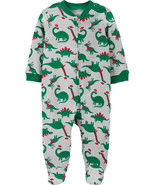 Sleep And Play Child Of Mine One Piece Christmas Dinosaurs - $23.31 CAD