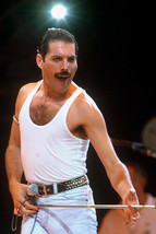 Queen Freddie Mercury photo in vest classic concert 11x17 Mini Poster - £14.45 GBP