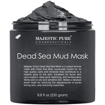 MAJESTIC PURE Dead Sea Mud Mask for Face and Body - Natural Skin Care for Women  - £23.24 GBP