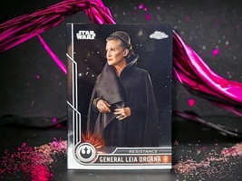 2023 Topps Chrome Star Wars #56 GENERAL LEIA ORGANA - $1.22