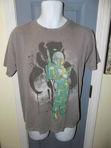 Disney Star Wars Boba Fett Gray T-Shirt Size S Men's EUC - $18.90