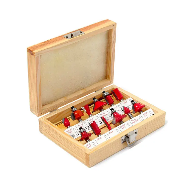 12Pcs Tungsten Carbide Router Bits Rotary Power Tool Accessories With  b... - $5,281.03 MXN