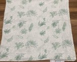 Disney Baby Aden + Anais Muslin Leaves Jungle Green Baby Blanket 41X42 - $17.09