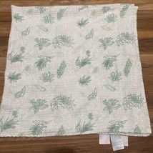 Disney Baby Aden + Anais Muslin Leaves Jungle Green Baby Blanket 41X42 - $17.09