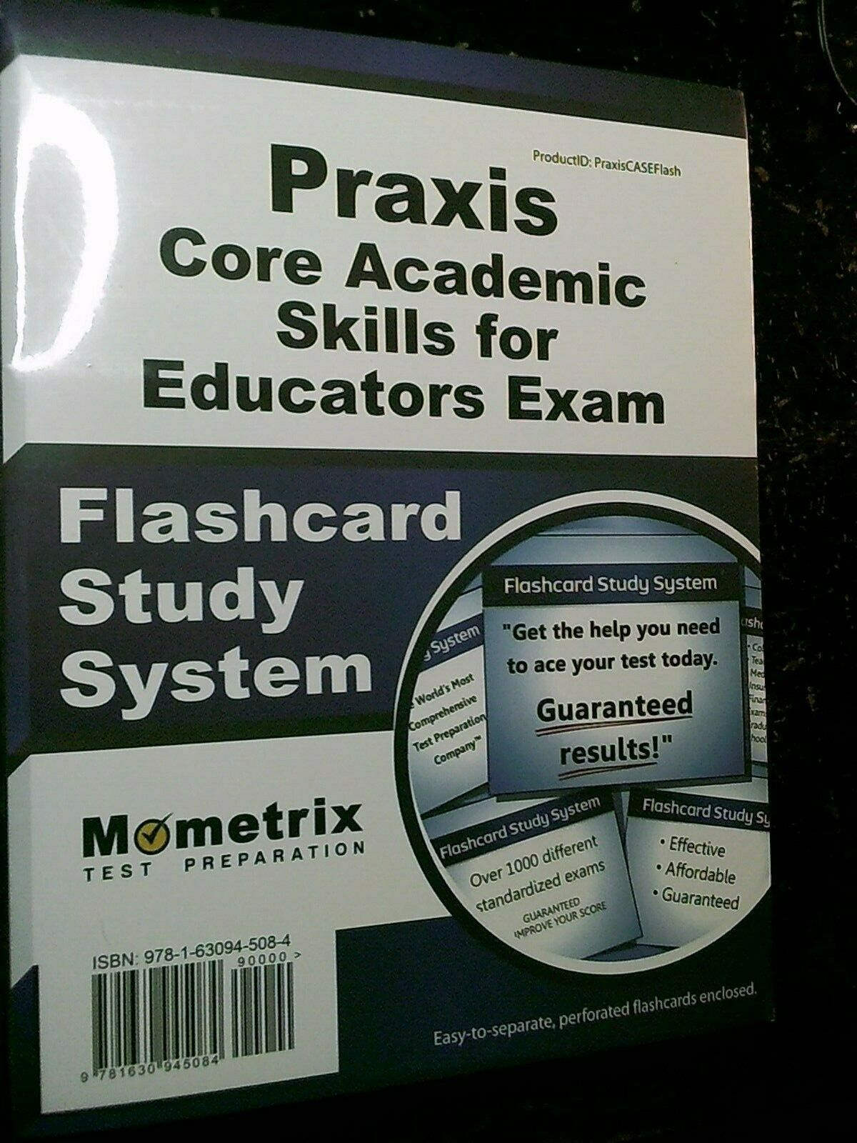 Praxis Core Academic Skills for Educators Exam Flashcard Study System  NEW - $39.59