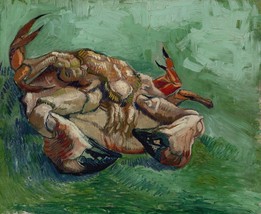 11940.Poster decoration.Home Wall.Room art.Van Gogh painting.Crab on his back - £12.94 GBP+