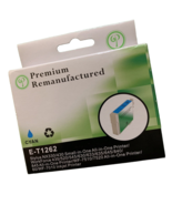Green Project E-T1262 Cyan Ink Cartridge Replaces Epson T126220 - $52.69 MXN