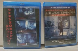Paranormal Activity 3 Movie Collection + The Ghost Dimension Blu-Ray DVD Horror - £22.23 GBP