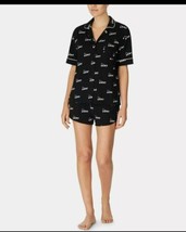 Dkny Logo Notch Collar - Only Top, Small - £11.85 GBP