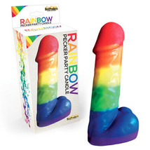 Rainbow Pecker Party Candle - £23.23 GBP