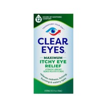 Clear Eyes Seasonal Relief Astringent/Lubricant Redness Reliever Eye Dro... - $185.40 MXN