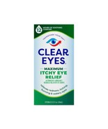 Clear Eyes Seasonal Relief Astringent/Lubricant Redness Reliever Eye Dro... - $185.40 MXN