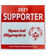 Special Olympics Supporter Refrigerator Magnet 2021 Athletics Red White E55 - $27.43 CAD