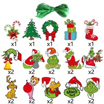 25 Pieces Merry Christmas Xmas Tree Hanging Decoration Figure Pendant - $5.50