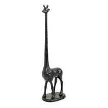 Cast Iron Giraffe Paper Towel Holder, Updated Heavy Duty Solid Base, Fre... - $202.49