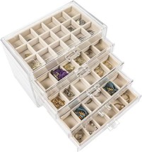 Worldwide | Extra Large Jewellery Box 5 Layer Storage Drawer Box Organiser Case - £49.50 GBP