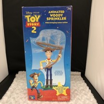 Toy Story 2 Animated Woody Sprinkler w/ Swinging Lasso Action NEW STILL SEALED - £35.40 GBP