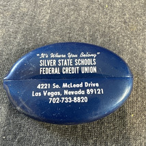 Vtg Silver State Schools Credit Union Advertising Coin Purse Las Vegas - $4.95