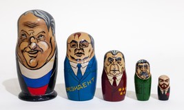 Russe Poupées Gigognes Matryoshka Premier Ministre Dirigeants - $248.59