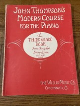 John Thompsons Modern Course For The Piano Third Grade Song Book - £34.09 GBP