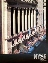 Nyse - Wall Street - Original Vintage Poster 90&#39;S - £216.17 GBP