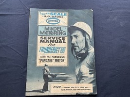 AURORA MODEL MOTORING TJET SERVICE MANUAL ~ 1963 ~ 31 PAGES ~ Used - $8.99