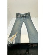 Maestro Clothing Company Woman’s Jeans Size 15 With Graphic On Leg - $57.64 CAD