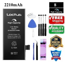 2210mAh High Capacity iPhone 8  Battery  with Complete Tool Kit 2 Year Warranty - £14.82 GBP