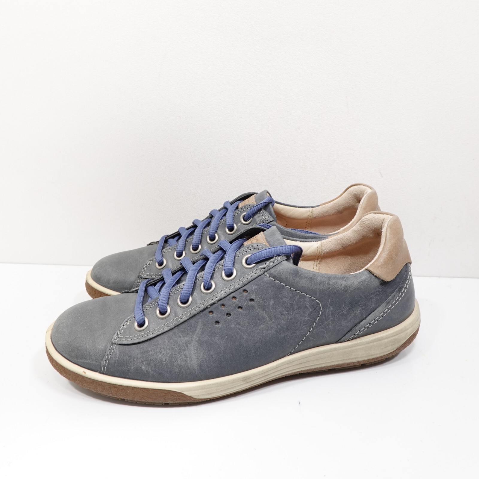 Ecco Women's Chase II Blue Leather Lace Up Casual Shoes Size EU 37 US 6.5 Item image 11