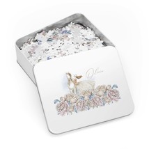 Jigsaw Puzzle in Tin, Western, Romance Floral, Personalised/Non-Personalised,  a - £28.06 GBP+