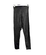 Commando Black Leather Control Leggings Vegan Womens Medium - $47.29