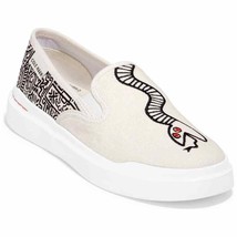 Cole Haan x Keith Haring Women Sneakers Grandpro Rally Slip On Size US 7B White - £37.59 GBP