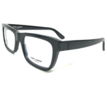 Saint Laurent Eyeglasses Frames SL M22 001 Black Square Full Rim 53-19-150 - £95.75 GBP