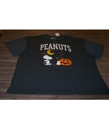 WOMEN&#39;S Peanuts SNOOPY HALLOWEEN Pumpkin T-shirt XL NEW Extra-Wide - $27.80 CAD