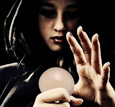 RARE CORRAL ROSE PINK CRYSTAL BALL CLEAR QUARTZ FORTUNE SPIRITS 2" 51mm ... - $5.94