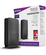 Netgear N600 (8X4) Wifi Docsis 3.0 Cable Modem Router (C3700) Is, And More. - £40.08 GBP