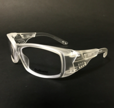 OnGuard Safety Eyeglasses Frames OG255 CLR Matte Smoke Clear Z87-2+ 59-15-130 - £52.14 GBP