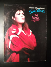 Andrew Lloyd Webber&#39;s Song &amp; Dance The Songs Piano Vocal Guitar 1985 Cop... - $8.99