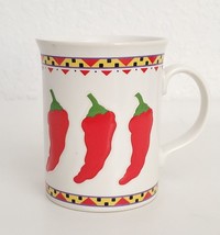 Vintage OTAGIRI Chili Pepper Coffee Mug Southwestern Cup MaryAnn Baker Japan - £13.93 GBP