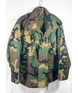 Alpha Industries M-65 Woodland Camo Cold Weather Field Jacket, Med-Short - $62.84