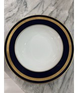 4 Rosenthal Eminence Cobalt Blue Salad Plates Gold Encrusted - 7 3/4&quot; - $94.97 CAD