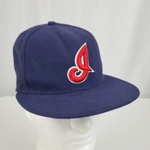 Vintage Cleveland Indians New Era 59Fifty On Field Cap Hat Size 7 MLB Gu... - £18.89 GBP