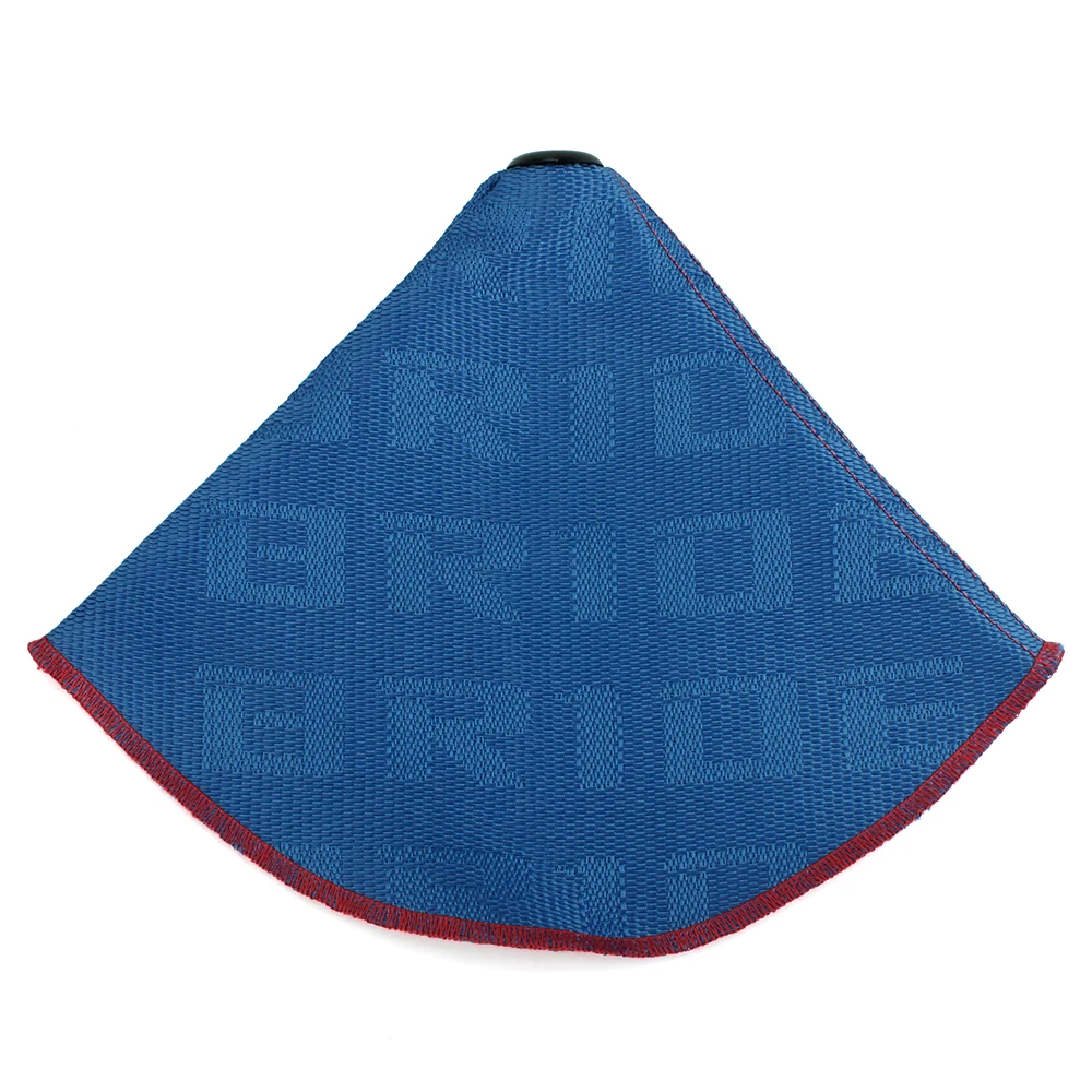 Blue Universal JDM Style Bride Fabric Shift Knob Boot Cover - $10.99