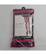 Tights Striped Nylon Women&#39;s Pink Black Leg Avenue Dress Up Halloween Co... - £7.90 GBP