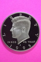 Gem Proof 1995 S Clad Kennedy Half Dollar Deep Cameo Same Coin In Pics T... - £7.72 GBP