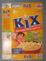 2003 MT GENERAL MILLS Cereal Box KIX Dora The Explorer [Y155C10e] - £21.25 GBP